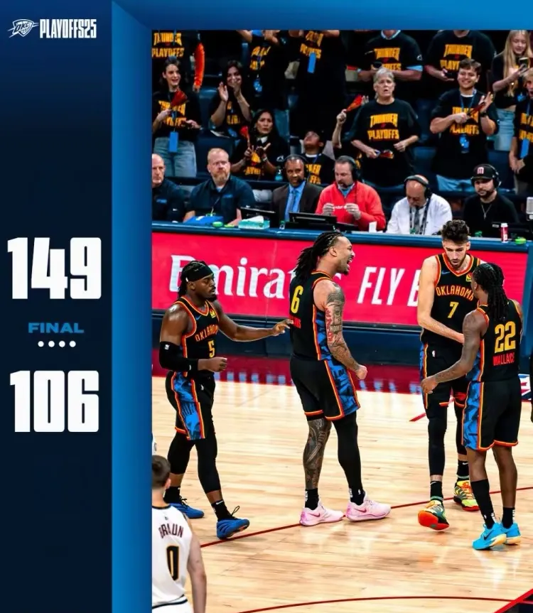 雷霆队主场迎战小牛队