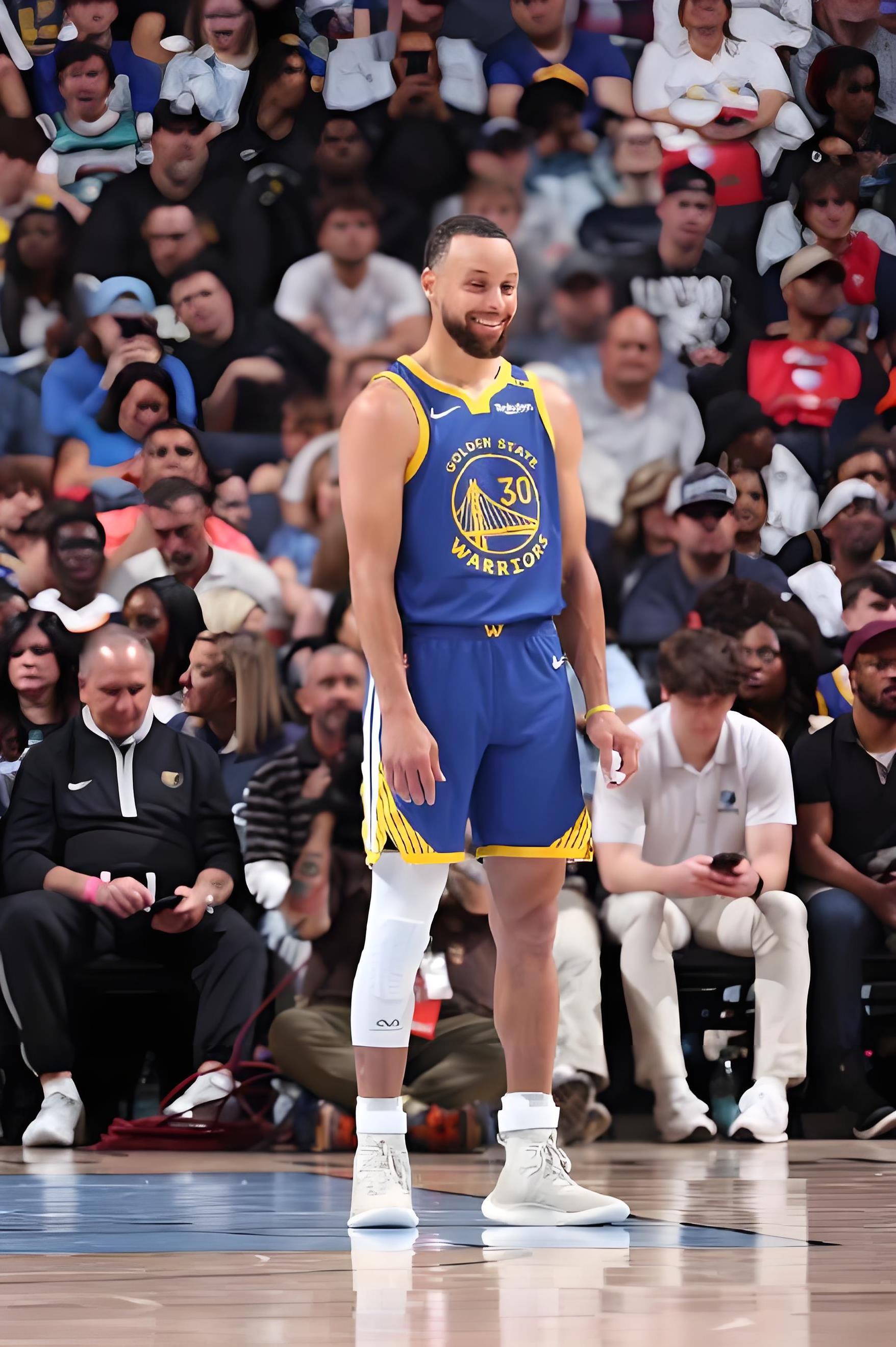 勇士战胜骑士，库里火力全开